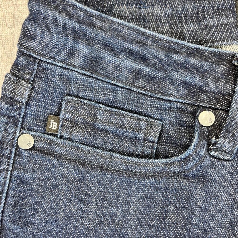 New Judy Blue Skinny Fit Jeans Women 0/24(23X28 1/2) high rise Dark Wash Raw Hem - Picture 11 of 12
